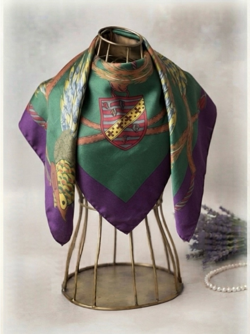 Vintage Georges Rech Paris Scarf